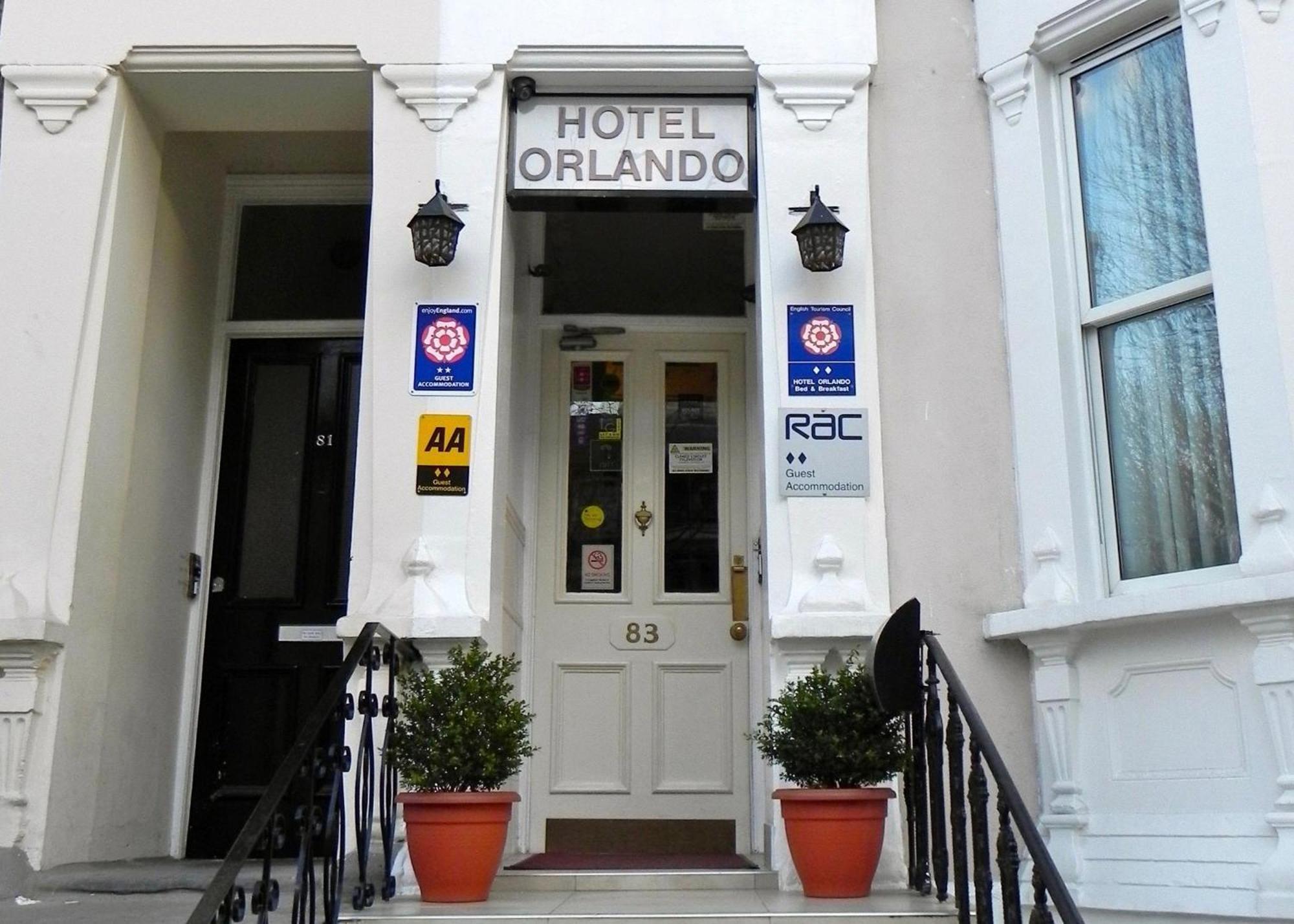 Orlando Hotel Londra Esterno foto